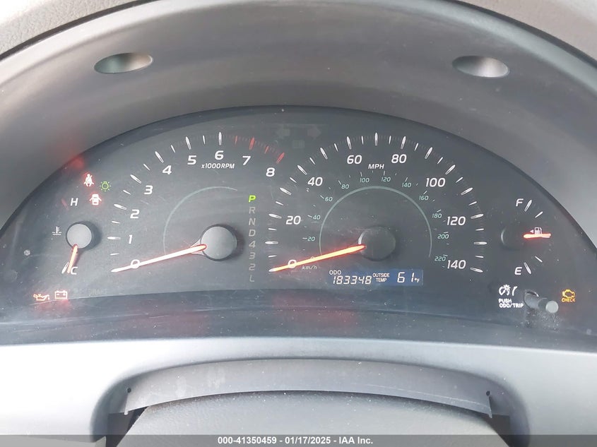 2009 TOYOTA CAMRY VIN: 4T1BE46KX9U865781