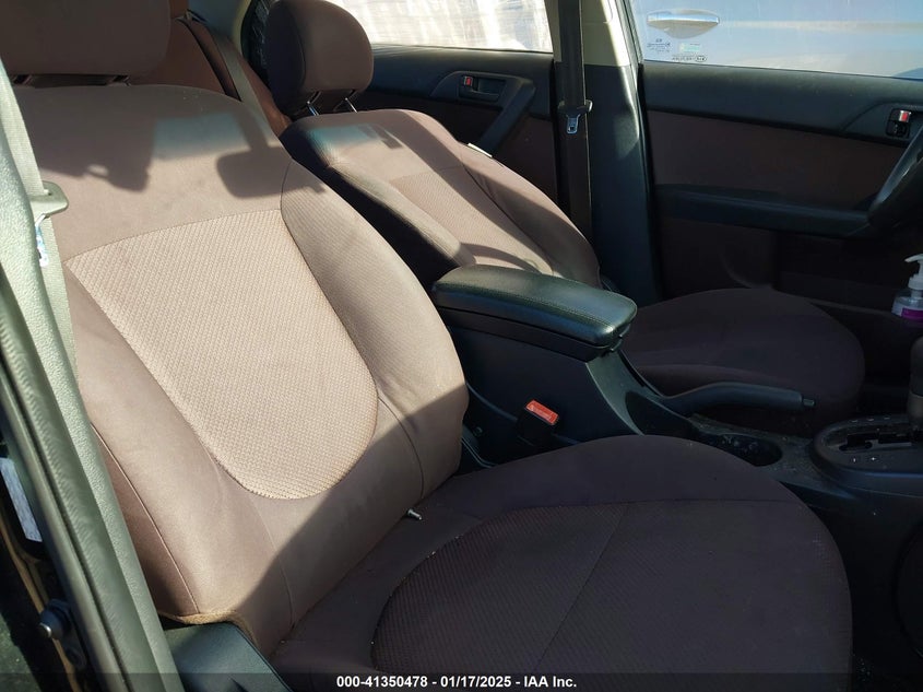 2010 KIA FORTE VIN: KNAFU4A22A5047795