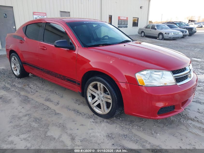 VIN 1C3CDZAG5EN218242 2014 Dodge Avenger, SE no.1