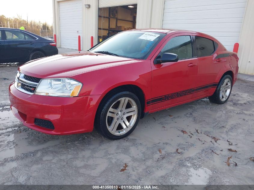 VIN 1C3CDZAG5EN218242 2014 Dodge Avenger, SE no.2