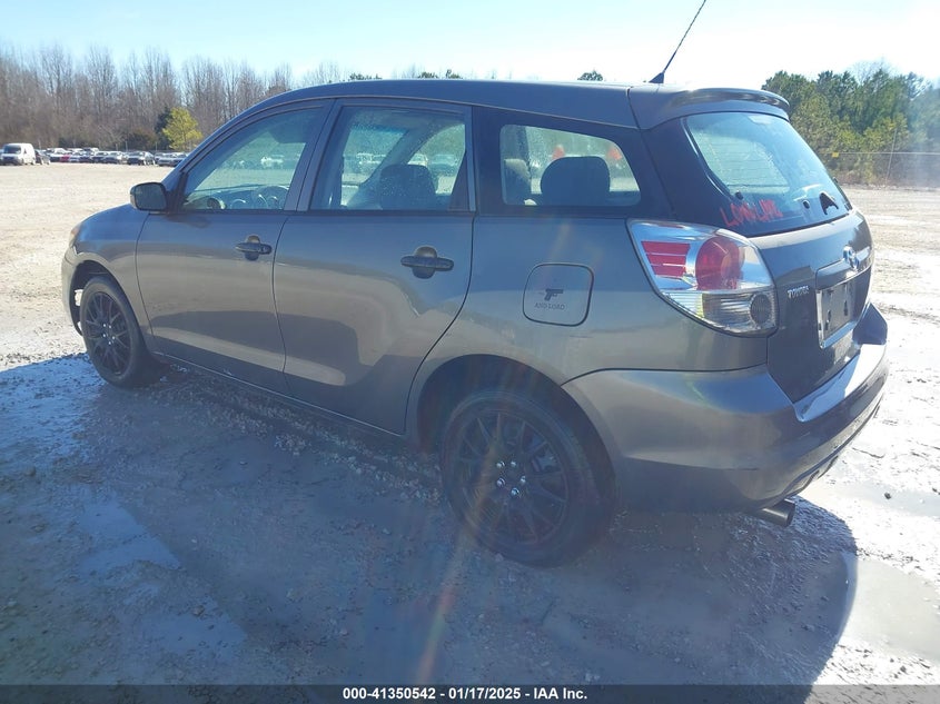 2008 TOYOTA MATRIX VIN: 2T1KR32E58C708495