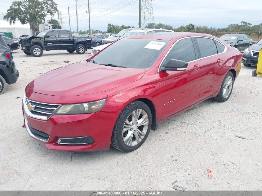 VIN 1G1115SL3EU101953 2014 Chevrolet Impala, 1LT no.2