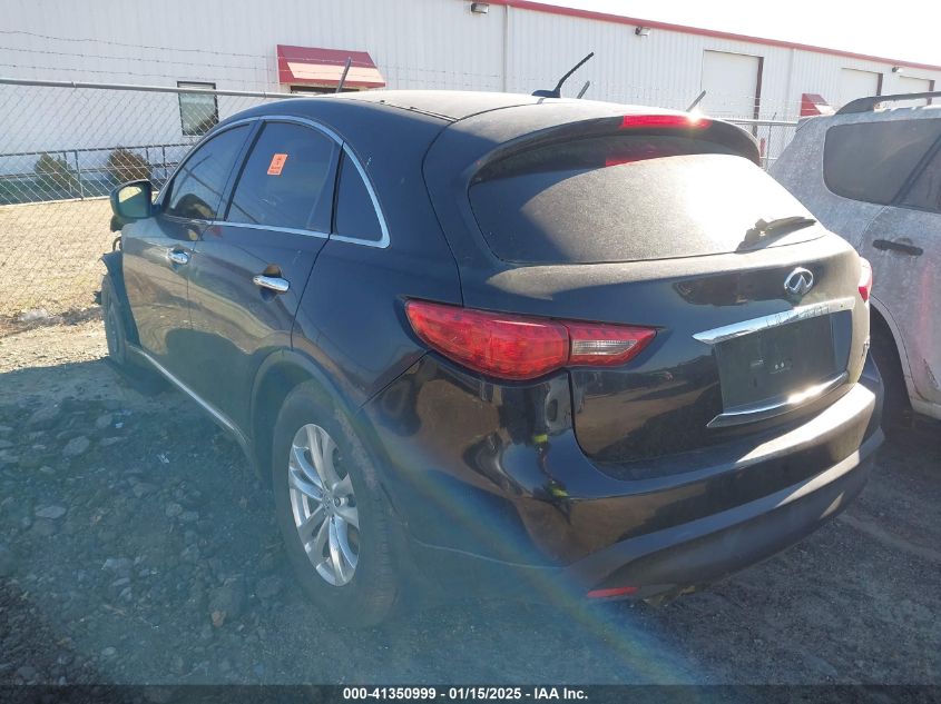 VIN JN8CS1MU6DM141670 2013 INFINITI FX37 no.3