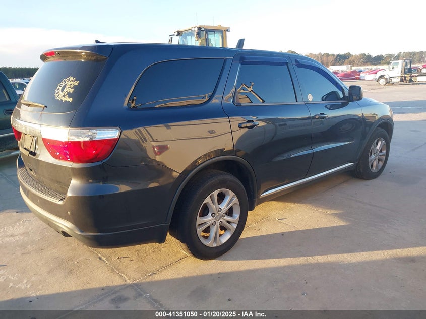 Vin: 1c4rdhag5dc659704, lot: 41841494, dodge durango sxt 20134