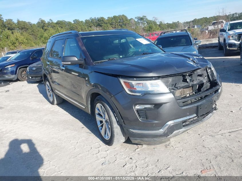 VIN 1FM5K7F84KGB12862 2019 Ford Explorer, Limited no.1