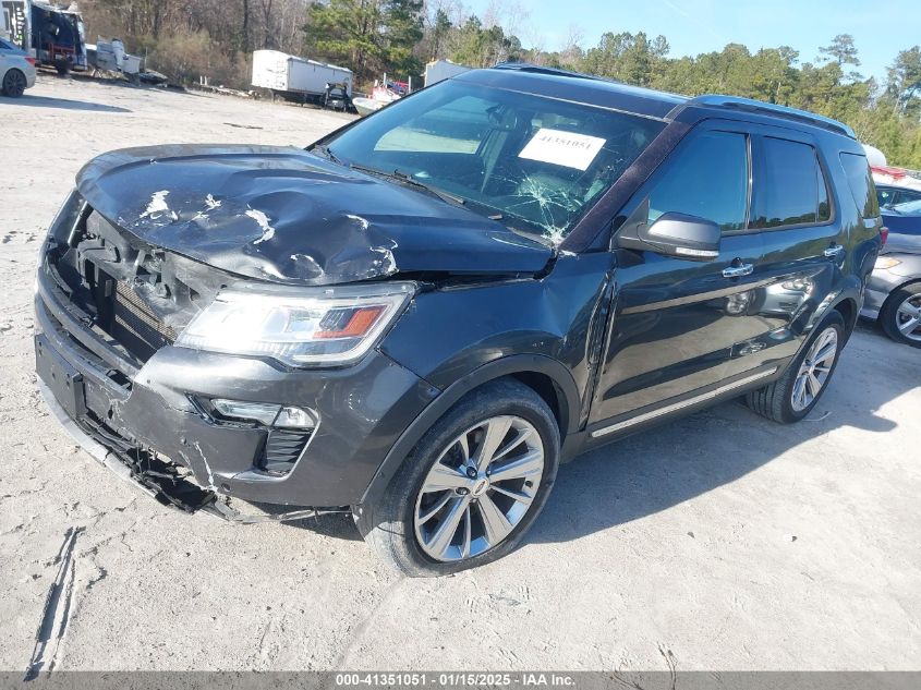 VIN 1FM5K7F84KGB12862 2019 Ford Explorer, Limited no.2