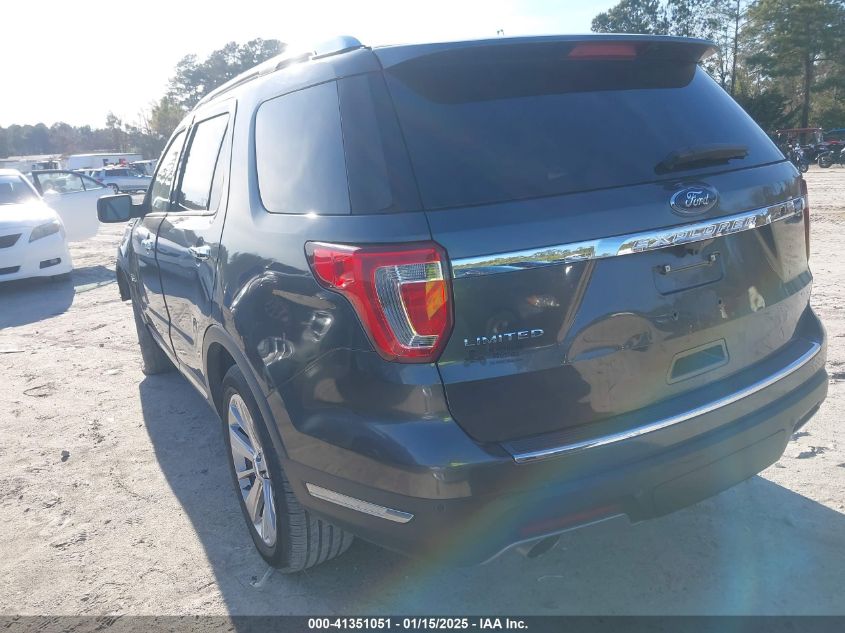 VIN 1FM5K7F84KGB12862 2019 Ford Explorer, Limited no.3