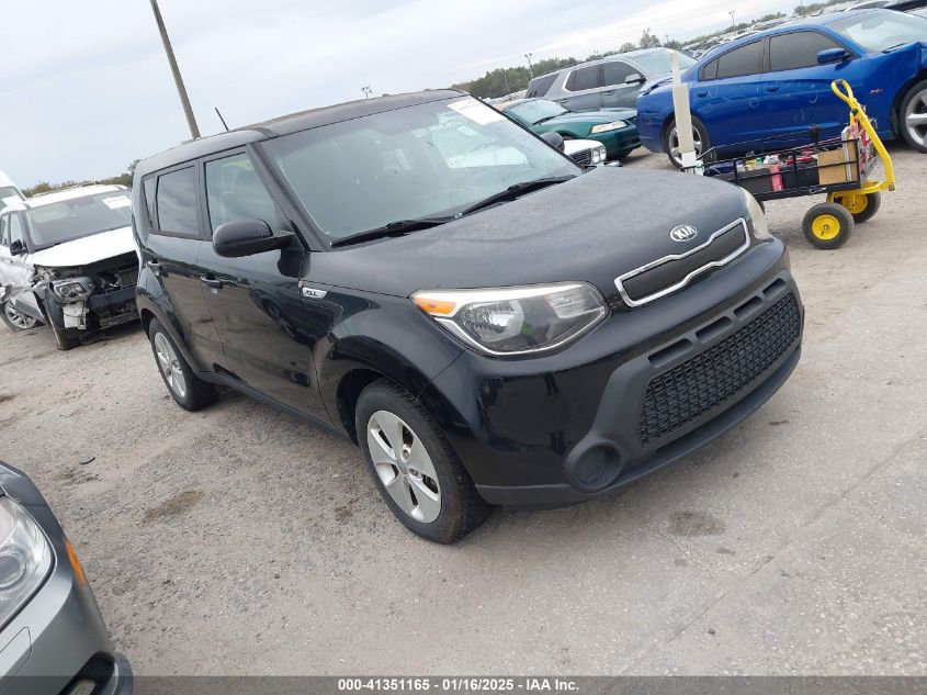 VIN KNDJN2A2XF7799089 2015 KIA SOUL no.1