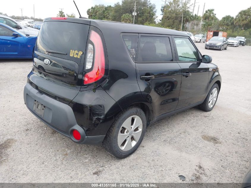 VIN KNDJN2A2XF7799089 2015 KIA SOUL no.4