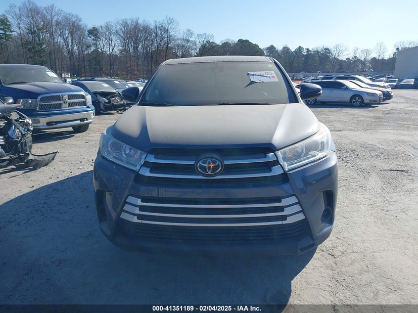 VIN 5TDZARFH4HS031847 2017 TOYOTA HIGHLANDER LE