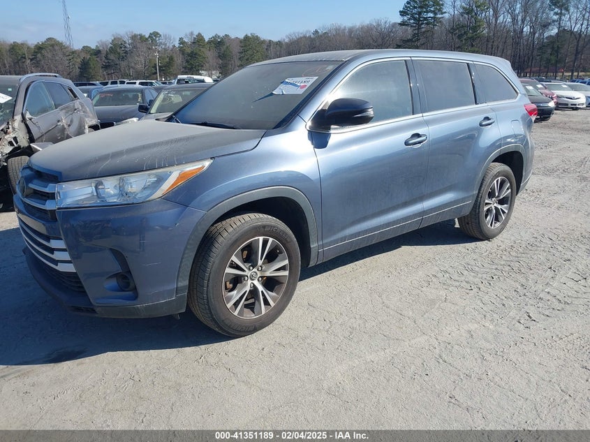 VIN 5TDZARFH4HS031847 2017 TOYOTA HIGHLANDER LE