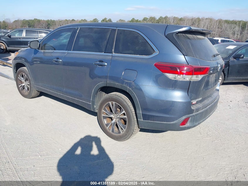 VIN 5TDZARFH4HS031847 2017 TOYOTA HIGHLANDER LE