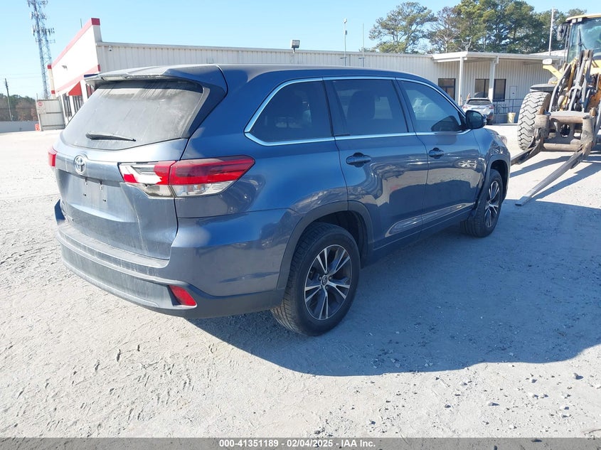 VIN 5TDZARFH4HS031847 2017 TOYOTA HIGHLANDER LE
