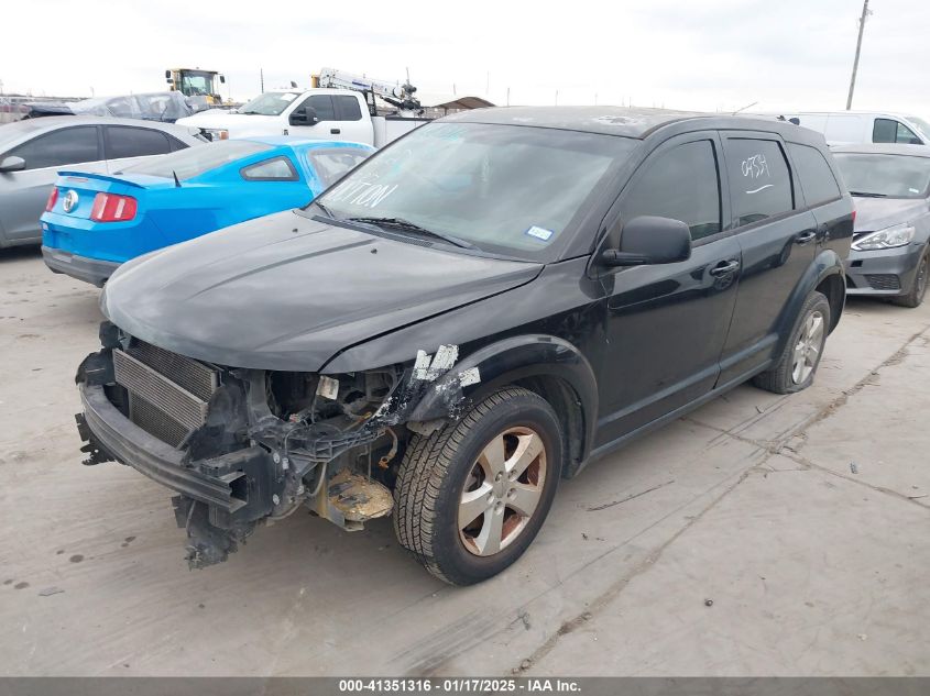 VIN 3C4PDCAB1DT509334 2013 DODGE JOURNEY no.2