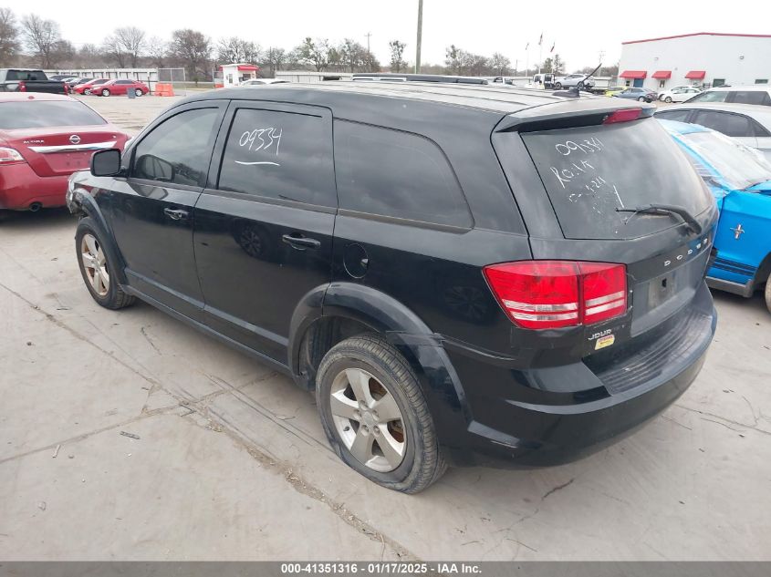 VIN 3C4PDCAB1DT509334 2013 DODGE JOURNEY no.3