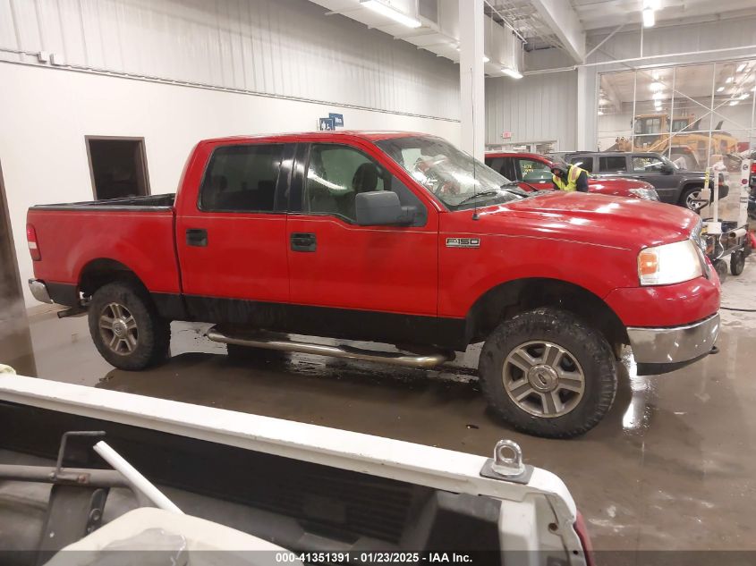 2006 Ford F-150 Fx4/Lariat/Xl/Xlt VIN: 1FTRX14556FA66418 Lot: 41351391