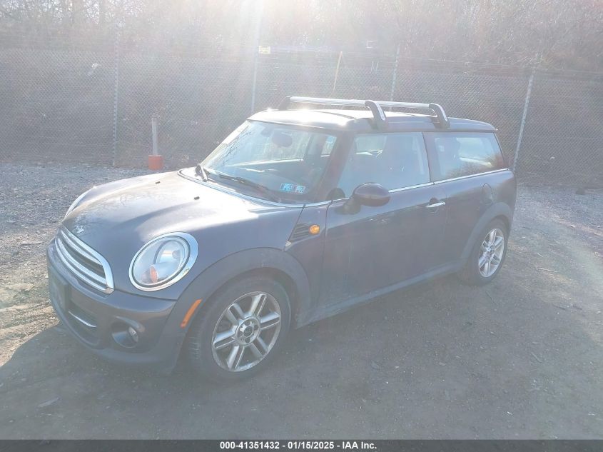 VIN WMWZF3C57DT571310 2013 MINI CLUBMAN no.2