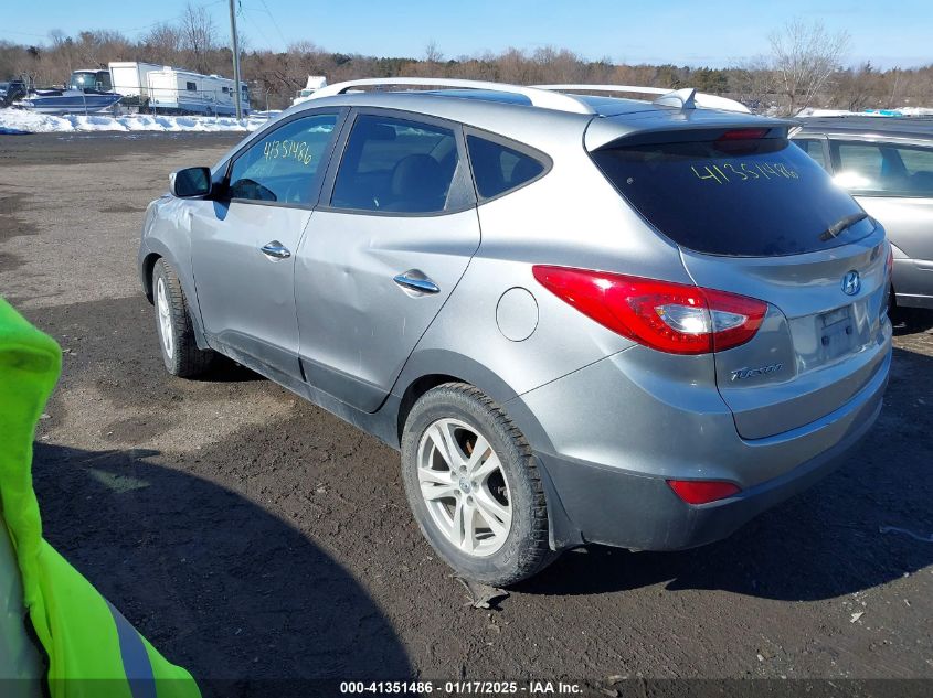 VIN KM8JUCAG7FU061445 2015 Hyundai Tucson, Limited no.3