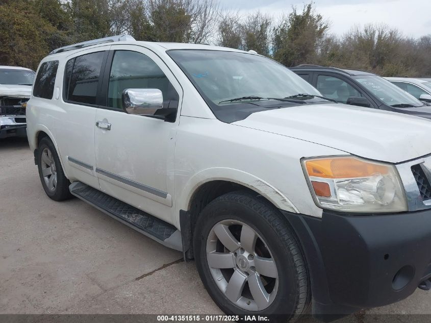 2011 Nissan Armada Sl VIN: 5N1BA0NDXBN605789 Lot: 41351515