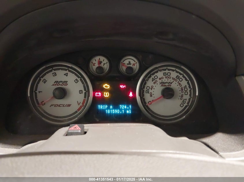 2009 FORD FOCUS VIN: 1FAHP36N29W120904