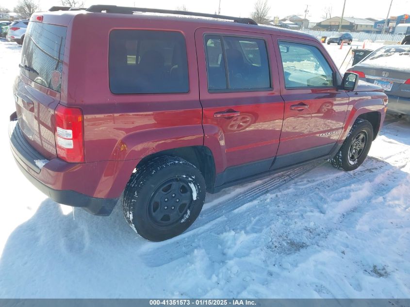 VIN 1C4NJPBB4FD399703 2015 JEEP PATRIOT no.4