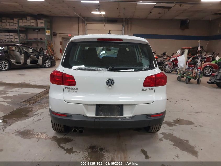 2014 VOLKSWAGEN TIGUAN S - WVGAV3AX8EW584599