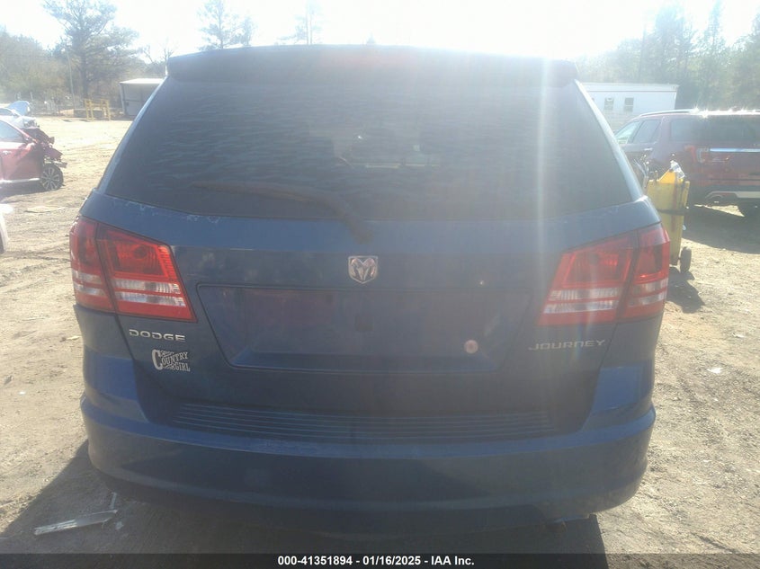 2009 Dodge Journey Se VIN: 3D4GG47BX9T529905 Lot: 41351894