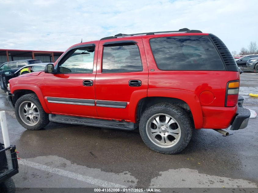 2004 Chevrolet Tahoe Lt VIN: 1GNEK13284R267153 Lot: 41352008