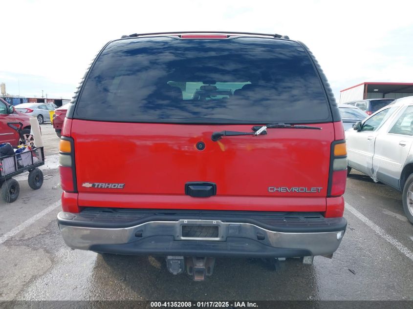 2004 Chevrolet Tahoe Lt VIN: 1GNEK13284R267153 Lot: 41352008