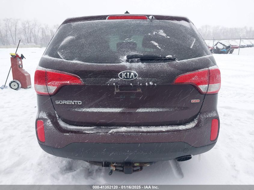 VIN 5XYKT3A61FG572783 2015 KIA SORENTO no.16