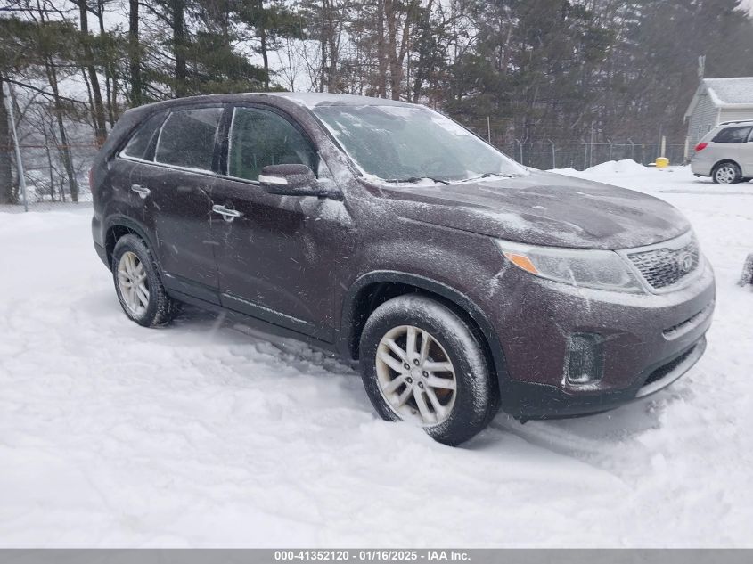 VIN 5XYKT3A61FG572783 2015 KIA SORENTO no.1