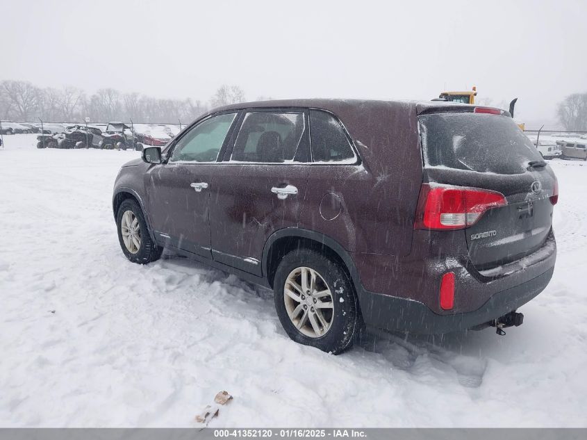 VIN 5XYKT3A61FG572783 2015 KIA SORENTO no.3