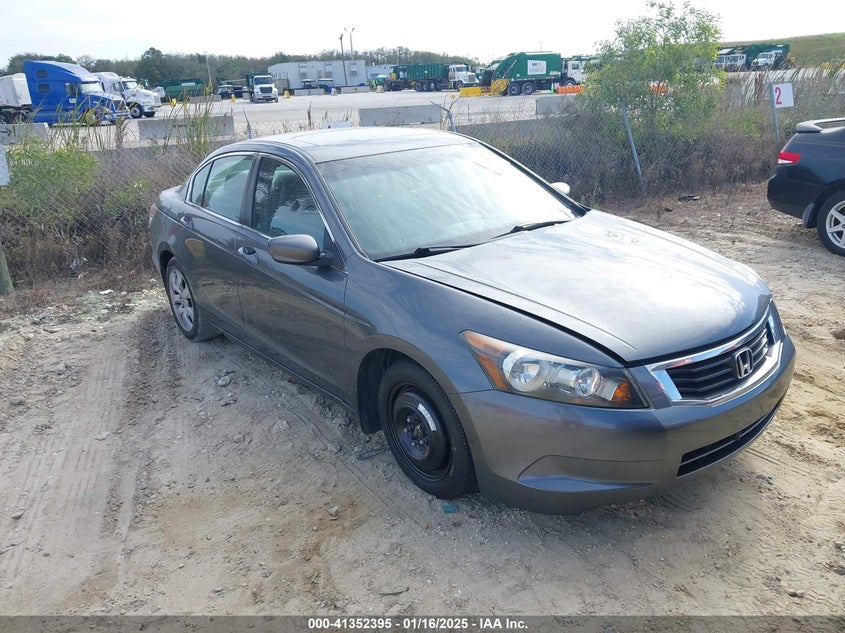 2008 HONDA ACCORD VIN: 1HGCP26898A156921