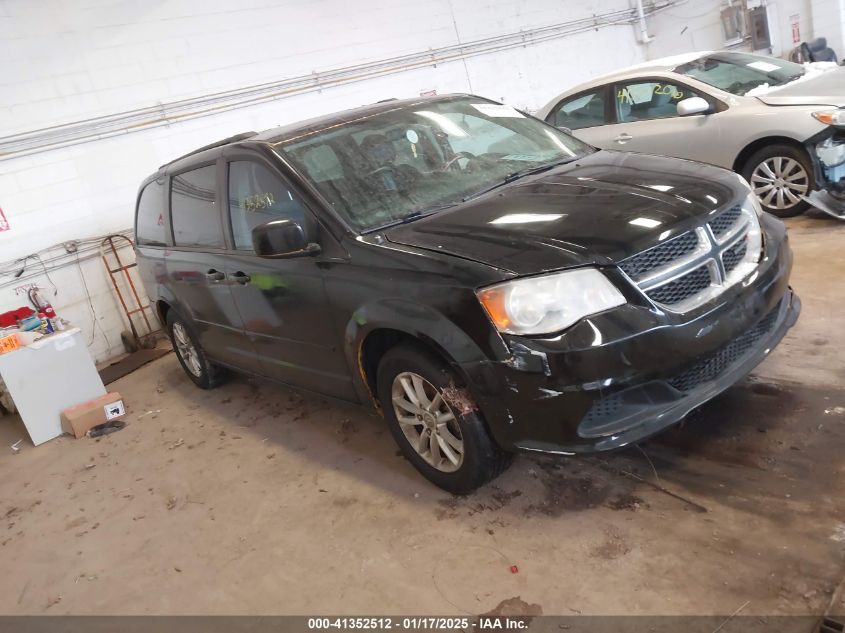 VIN 2C4RDGCG8ER205382 2014 Dodge Grand Caravan, Sxt no.1