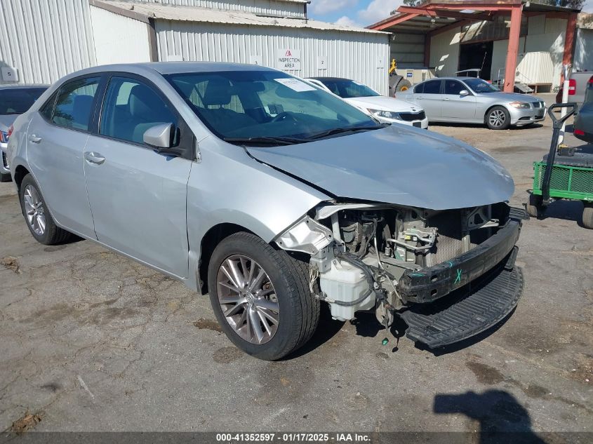 2015 TOYOTA COROLLA LE PLUS - 5YFBURHE4FP219544