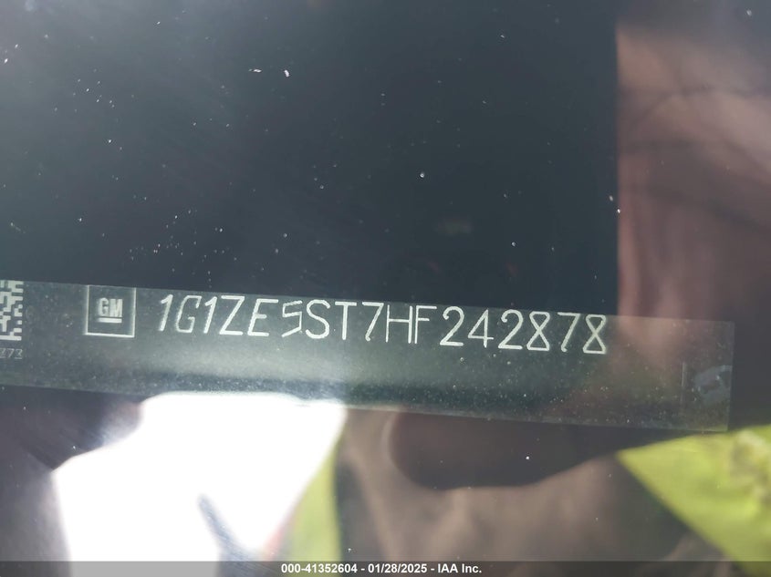 2017 CHEVROLET MALIBU 1LT - 1G1ZE5ST7HF242878