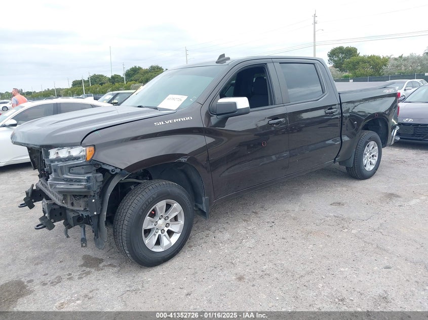 2020 CHEVROLET SILVERADO 1500 VIN: 3GCUYDED7LG296485