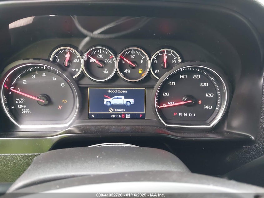 2020 CHEVROLET SILVERADO 1500 VIN: 3GCUYDED7LG296485