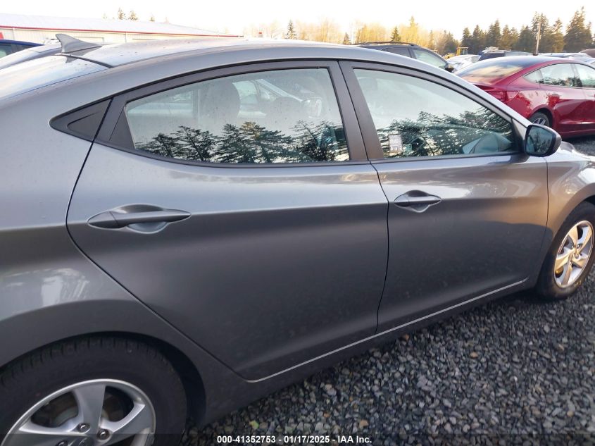 VIN 5NPDH4AE6EH515882 2014 Hyundai Elantra, SE no.13