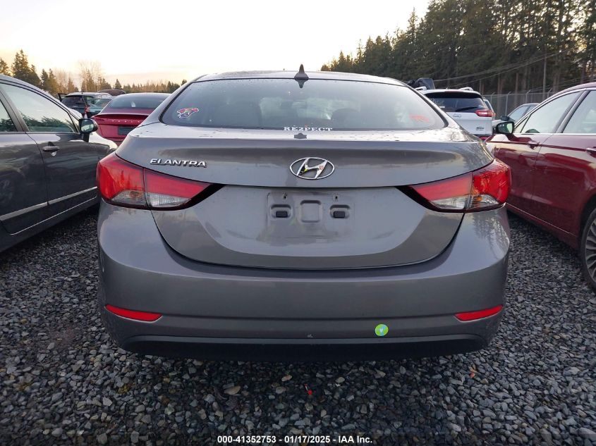 VIN 5NPDH4AE6EH515882 2014 Hyundai Elantra, SE no.16