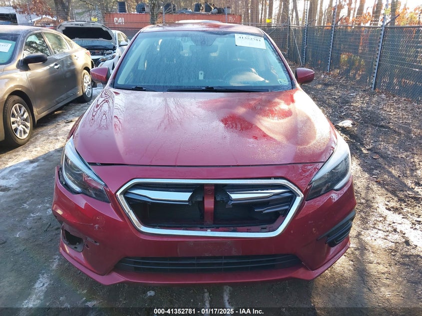 2019 SUBARU LEGACY VIN: 4S3BNAF67K3012353