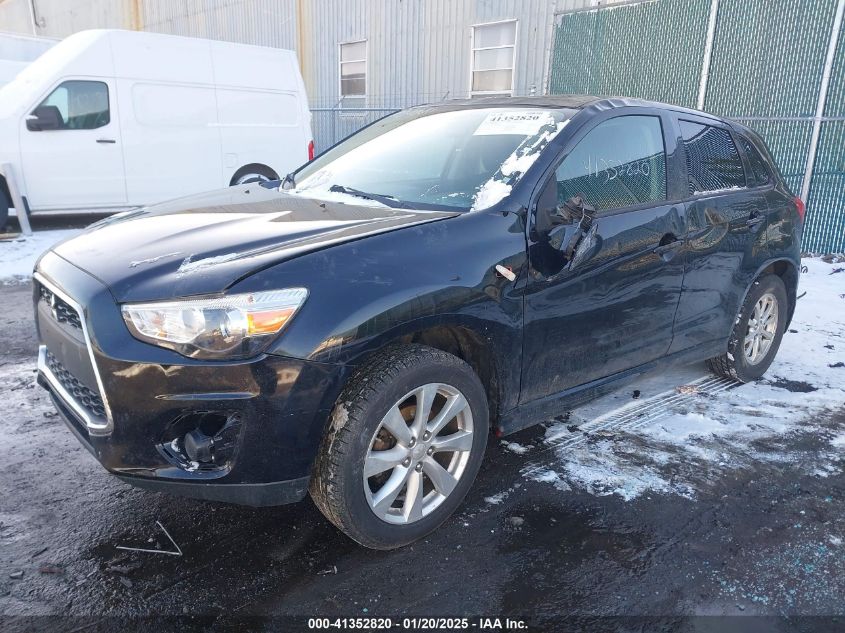 VIN 4A4AR3AW5FE044367 2015 MITSUBISHI OUTLANDER SPORT no.2