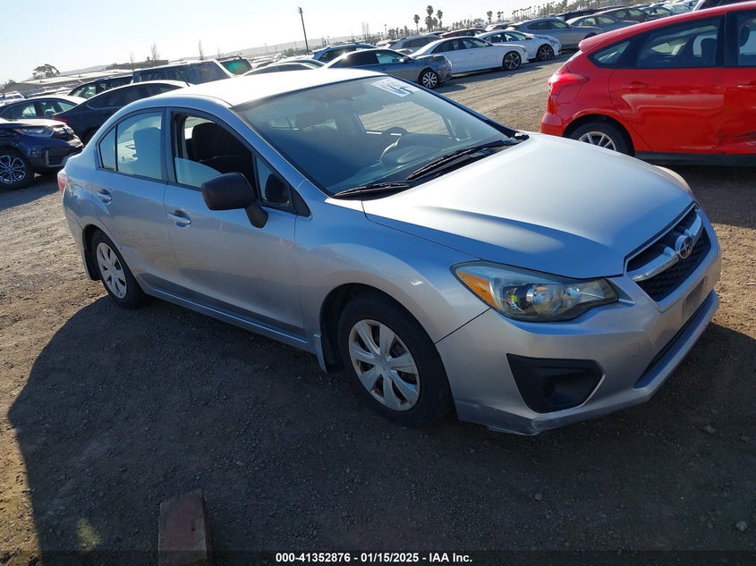 2012 SUBARU IMPREZA VIN: JF1GJAA67CH008287