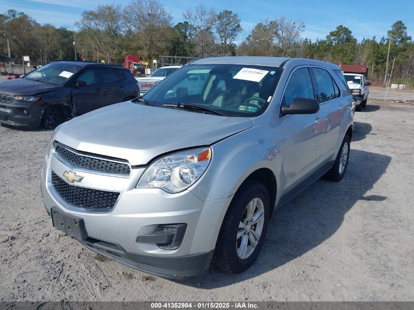 VIN 2GNALBEK7D6177506 2013 Chevrolet Equinox, LS no.2