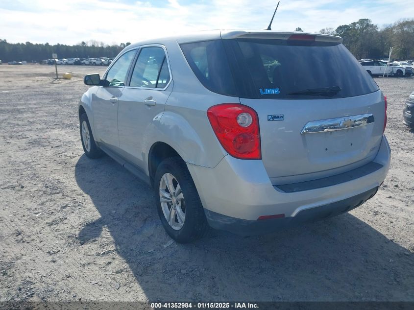 VIN 2GNALBEK7D6177506 2013 Chevrolet Equinox, LS no.3