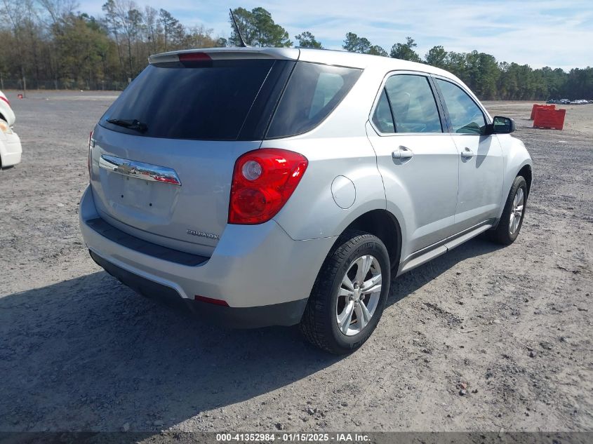 VIN 2GNALBEK7D6177506 2013 Chevrolet Equinox, LS no.4