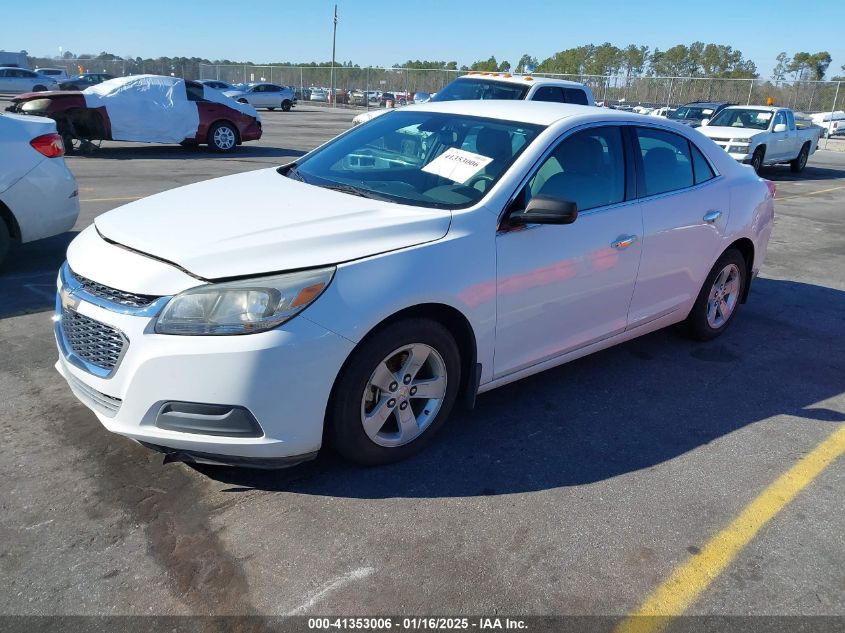 VIN 1G11B5SL4EF151312 2014 Chevrolet Malibu, 1LS no.2