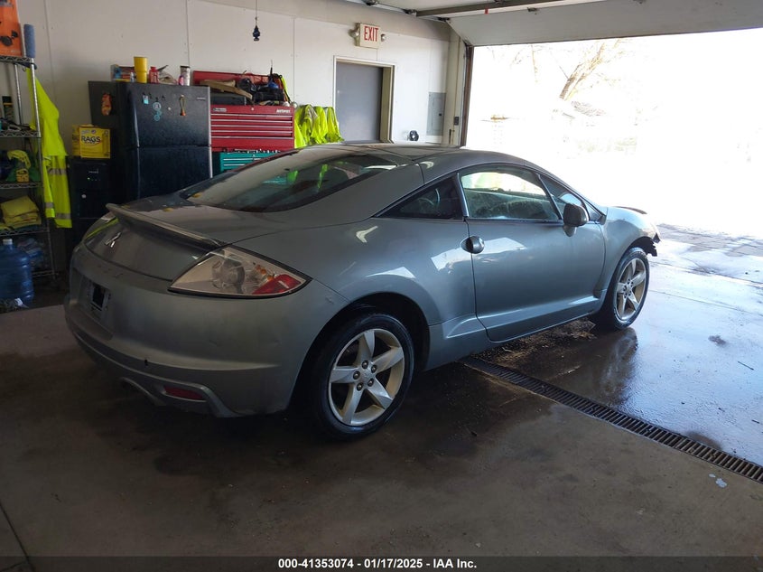 2009 MITSUBISHI ECLIPSE VIN: 4A3AK24F89E017733