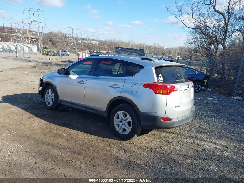 VIN JTMBFREVXFD174692 2015 Toyota RAV4, LE no.3