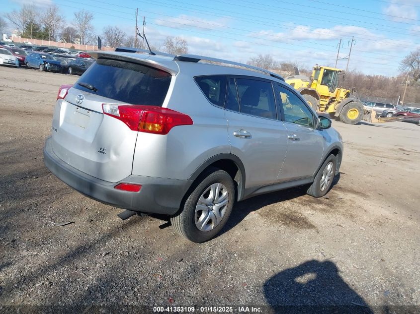 VIN JTMBFREVXFD174692 2015 Toyota RAV4, LE no.4